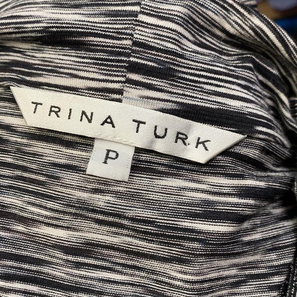 Trina Turk Raissa Cowl Neck Drop Waist Maxi Dress P - Picture 7 of 8